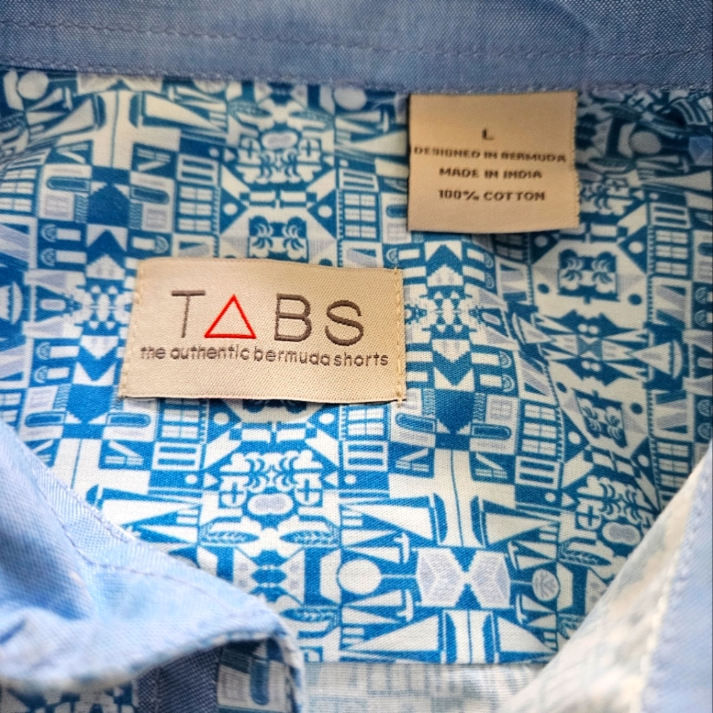 TABS Bermuda button down shirt